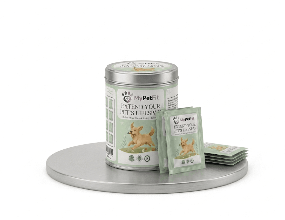 Extend Your Pet's Lifespan supplement product pack