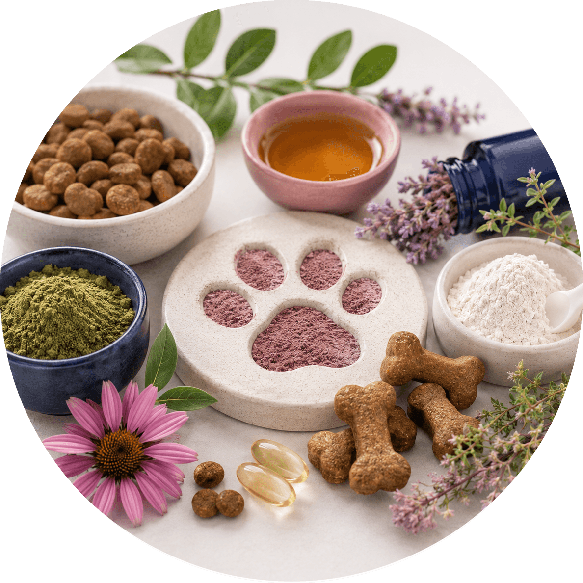 Pet supplement ingredients